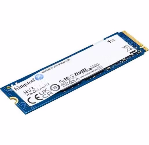 Kingston Flash SSD 1000G NV3 M.2 2280 PCIe 4.0 NVMe SSD