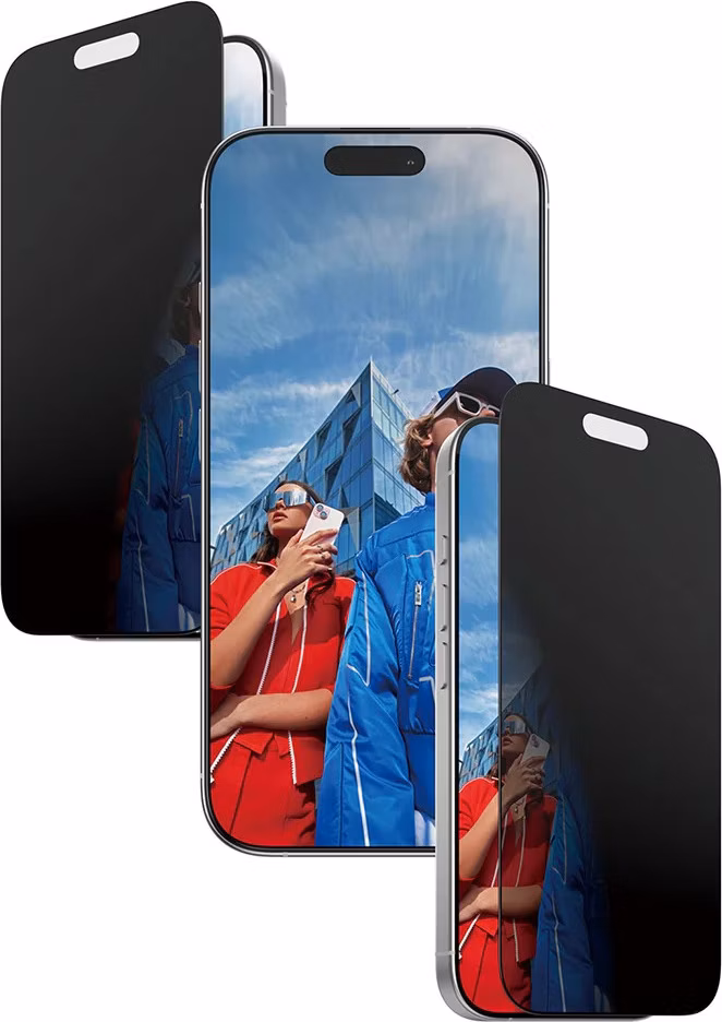 PanzerGlass ochranné sklo UWF 2-Way Privacy pre iPhone 17/16 Pro - Black Frame