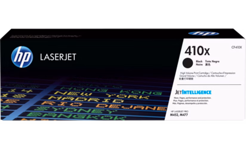 HP Čierna originálna tonerová kazeta s vysokou výťažnosťou 410X LaserJet 6500 strán