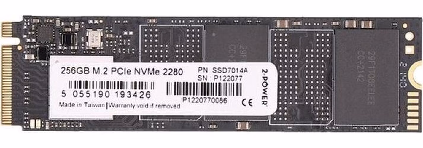 2-Power SSD 256GB M.2 PCIe NVMe 2280