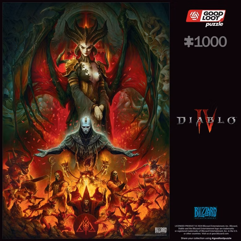 GLO GAMING PUZZLE: DIABLO IV LILITH COMPOSITION