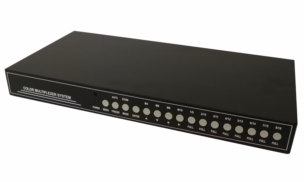 XtendLan Kvadrátor/přepínač vstupů,  16x AHD/TVI na HDMI/VGA/CVBS