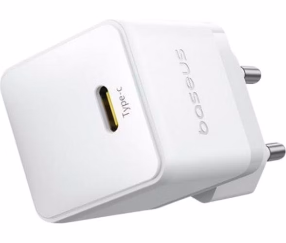Baseus Rýchlonabíjačka do siete Palm 30W USB-C PD QC 3.0 biela