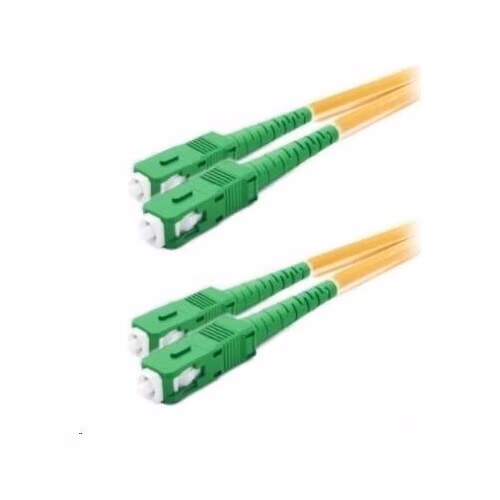 Duplexný prepojovací kábel SM 9/125, OS2, SC(APC)-SC(APC), LS0H, 1m