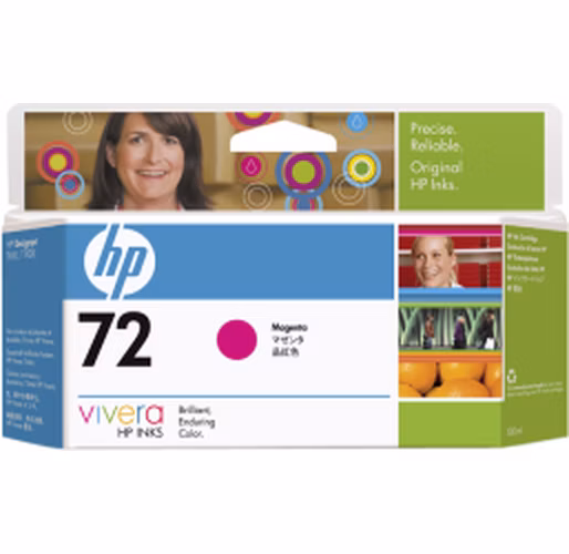 HP (72) Magenta ink. náplň pro DJ T1100, 130ml, C9372A originál