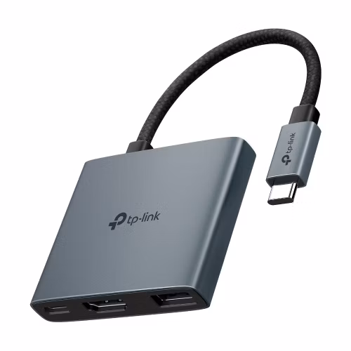 TP-Link UH3020C Dokovací stanice 1x USB-C na 3 porty s HDMI 4K při 60Hz, 100W PD, 1× USB-A