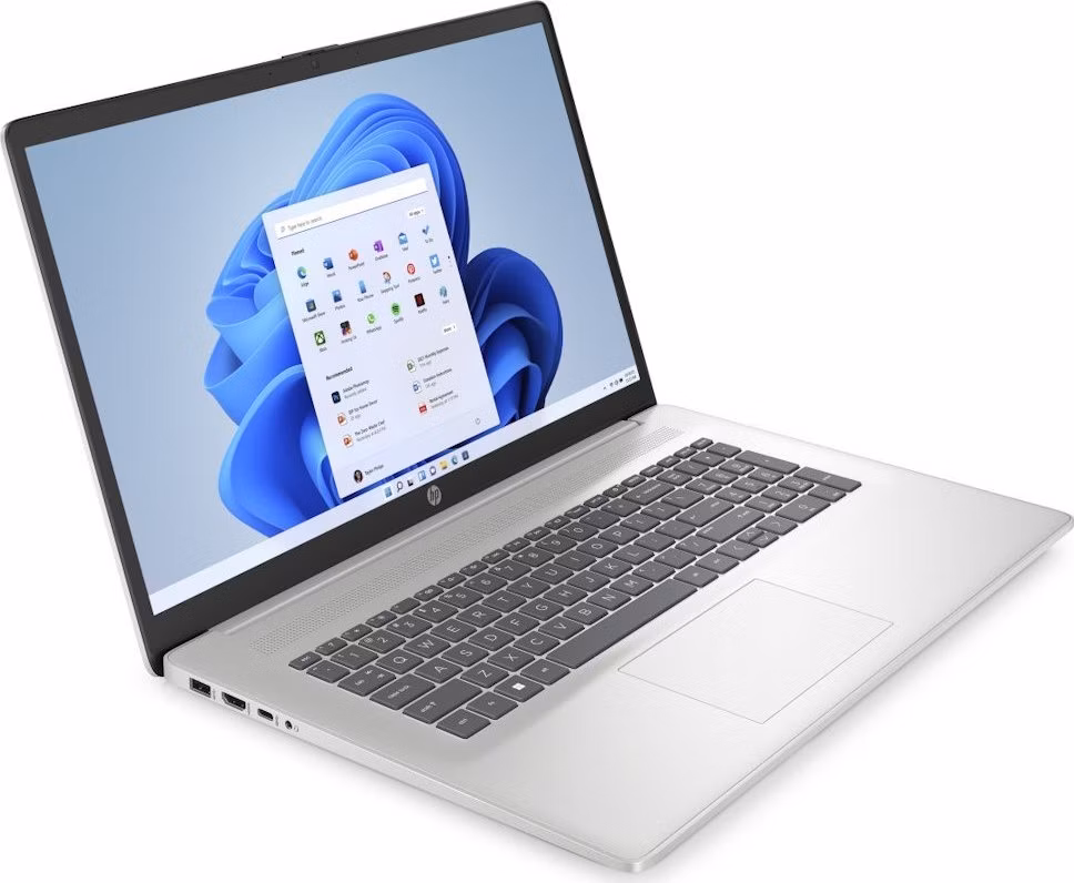 HP 17-cp2012nc/ Ryzen 5 7520U/ 16GB DDR5/ 512GB SSD/ Radeon Graphics/ 17,3"FHD,matný/ W11H/ stříbrný