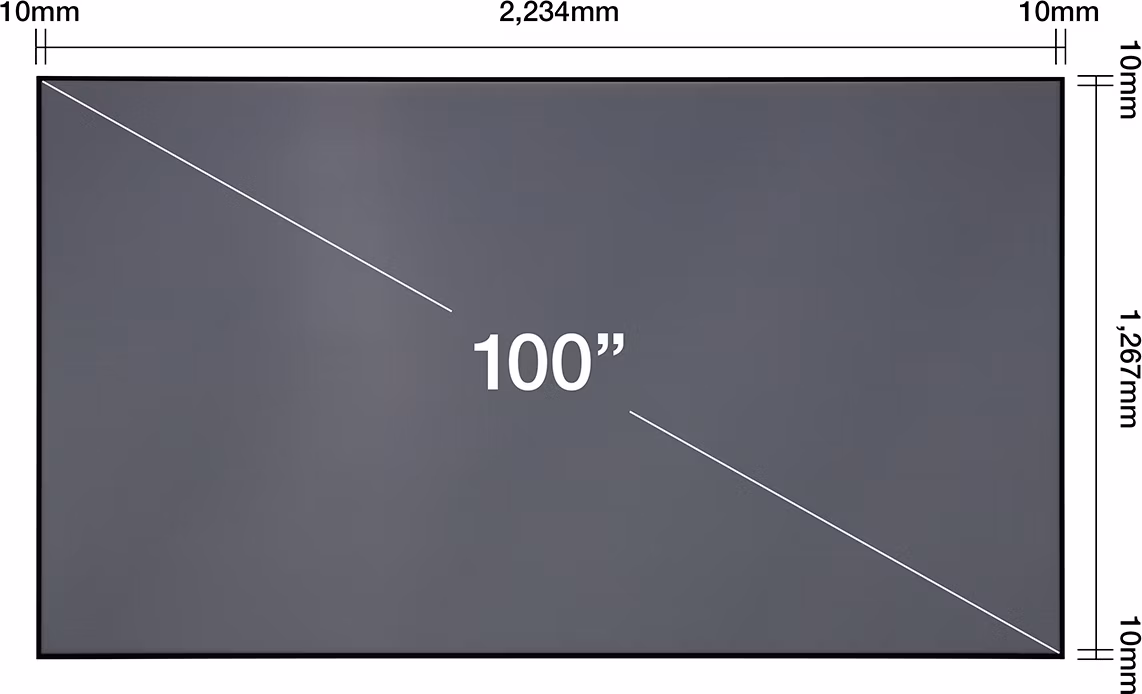 Epson plátno Laser TV 100" Screen - ELPSC35