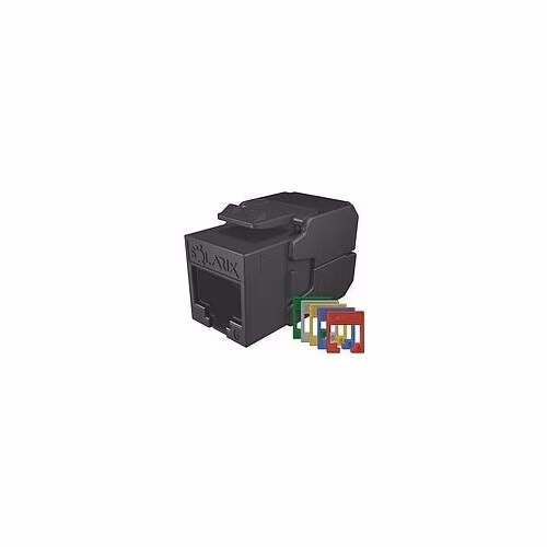 Solarix Samořezný keystone CAT6 UTP SXKJ-6-UTP-RAL-SA, RAL FIT moduly, SECURE CAP, Component Level a 4PPoE certifikace