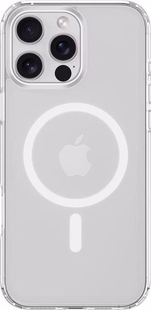 Devia kryt Pure Clear Magnetic Shockproof Case pre iPhone 16 - Clear