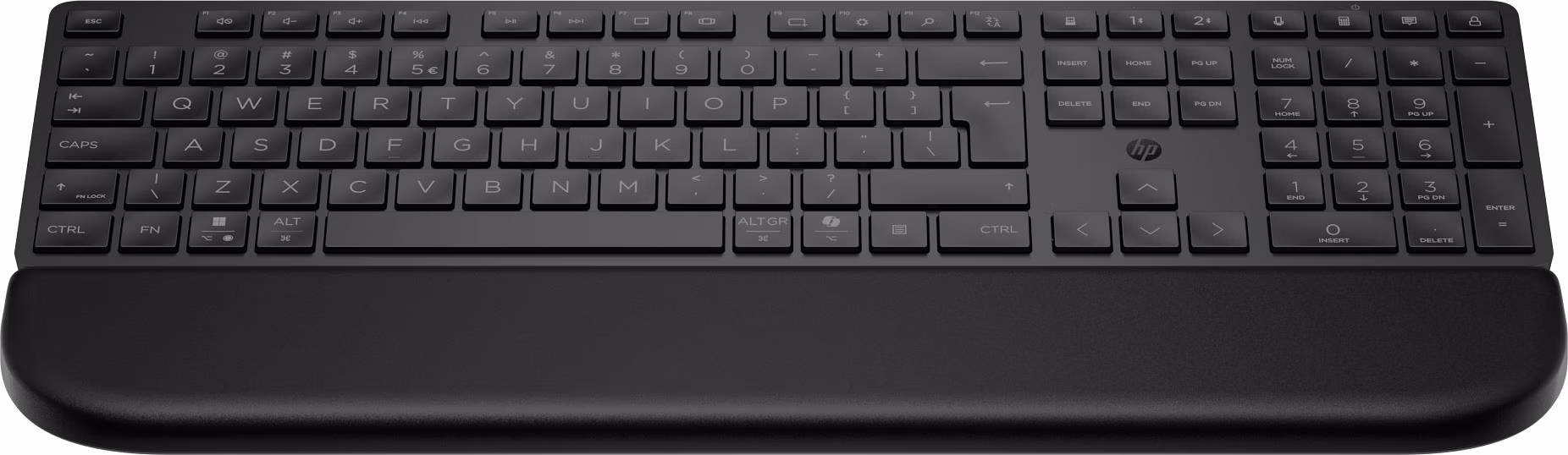 HP Multi-Device Dual-Mode Keyboard with Palm Rest 580K