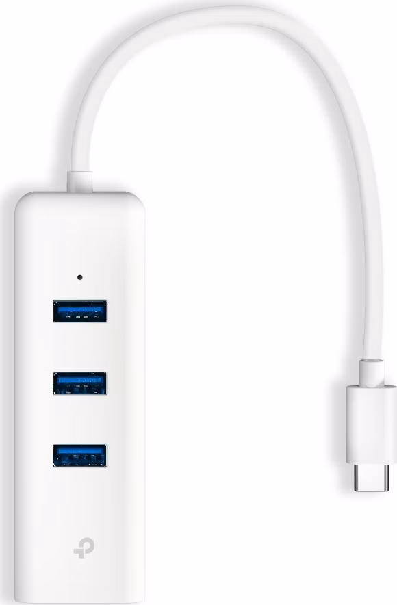 TP-Link UE330C USB-C/Ethernet síťový adaptérm USB hub (1xUSB3.0 -> 1xGbE, 3xUSB3.0)