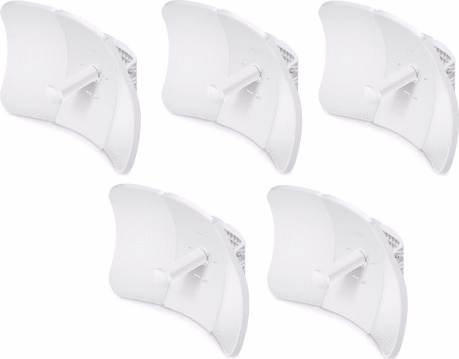 Ubiquiti LiteBeam 5AC Long Range 5pack - AP/client 5GHz, anténa 26dBi MIMO2x2, airMAX AC, 1x Gbit RJ45, PoE 24V,sada 5ks