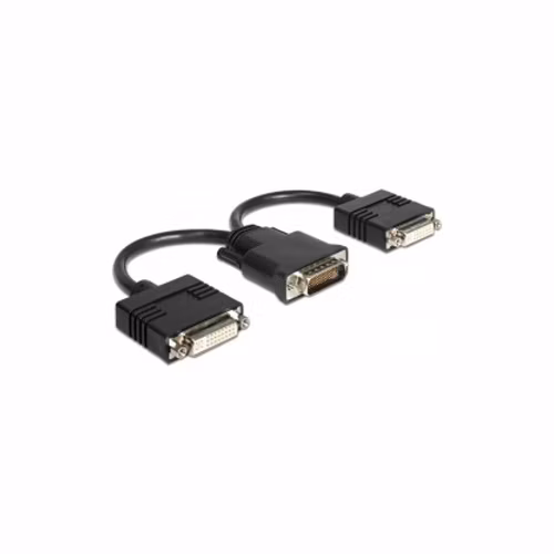 Delock adaptér DMS-59 samec> 2xDVI 24+5 samice 20 cm