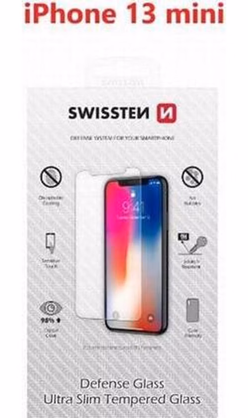 SWISSTEN OCHRANNÉ SKLO APPLE IPHONE 13 mini RE 2,5D