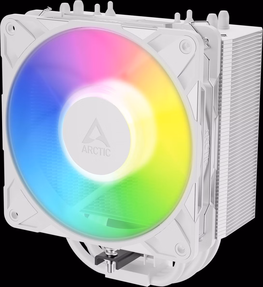ARCTIC Freezer 36-S A-RGB (White) (BULK) - Výkonný celobiely vežový chladič CPU s úchvatným podsvieteným