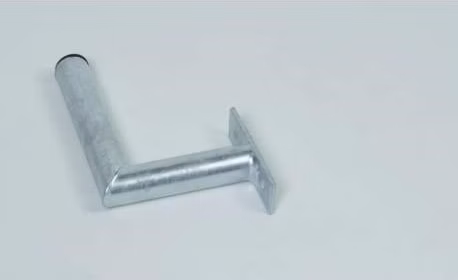 Držák antény na zeď, žárový zinek, délka 15cm, výška 20cm
