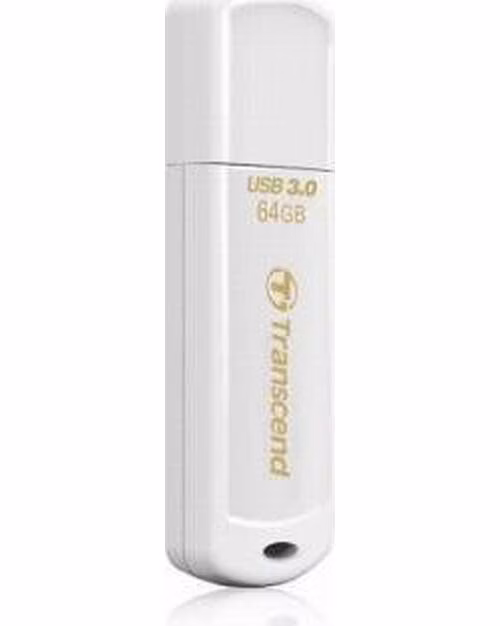 Transcend 64GB JetFlash 730, USB 3.0 flash disk, bílý