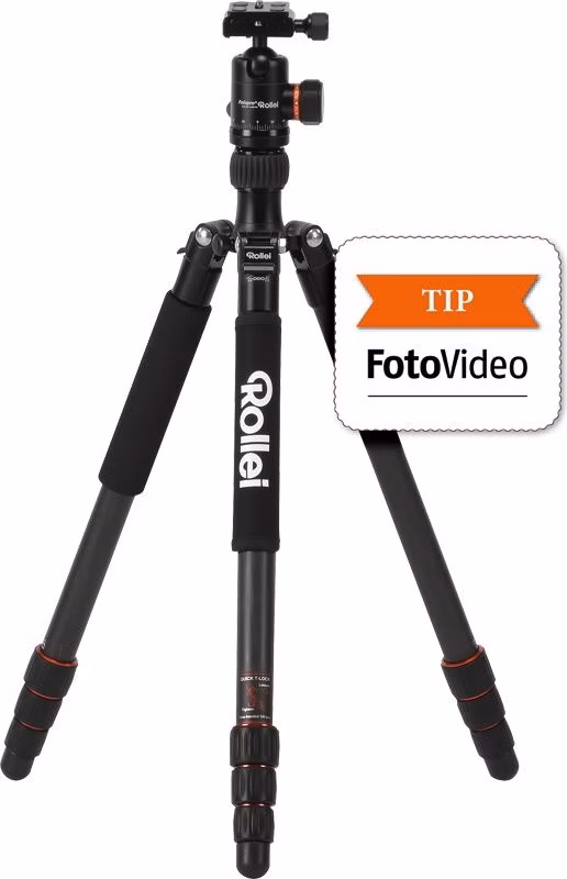 Rollei Stativ C5i Karbon/ 22610/ Zátěž 8kg/ Vytažený 157,5 cm/ Karbon/ Černý