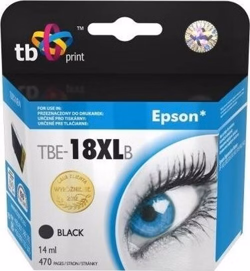 Ink. kazeta TB kompat. s Epson T1811 Bk 100% New
