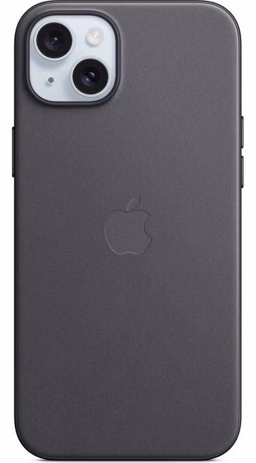 iPhone 15 Plus FineWoven Case with MagSafe - Black *Poškodený obal*