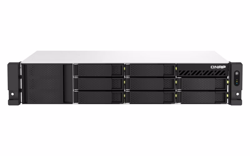 QNAP TS-873AeU-4G (Ryzen 2,2GHz, 4GB RAM, 8xSATA, 2x2,5GbE, 2xPCIe, 2xM.2 sloty, malá hloubka)