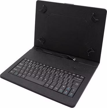 iGET S10C - Pouzdro s klávesnicí pro 10.1-10.36" tablet, konektor USB-C, černá barva