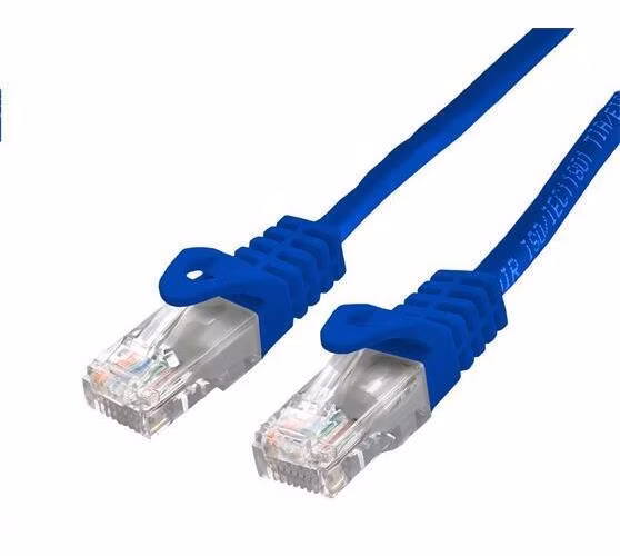 C-TECH Kabel patchcord Cat6, UTP, modrý, 0,25m