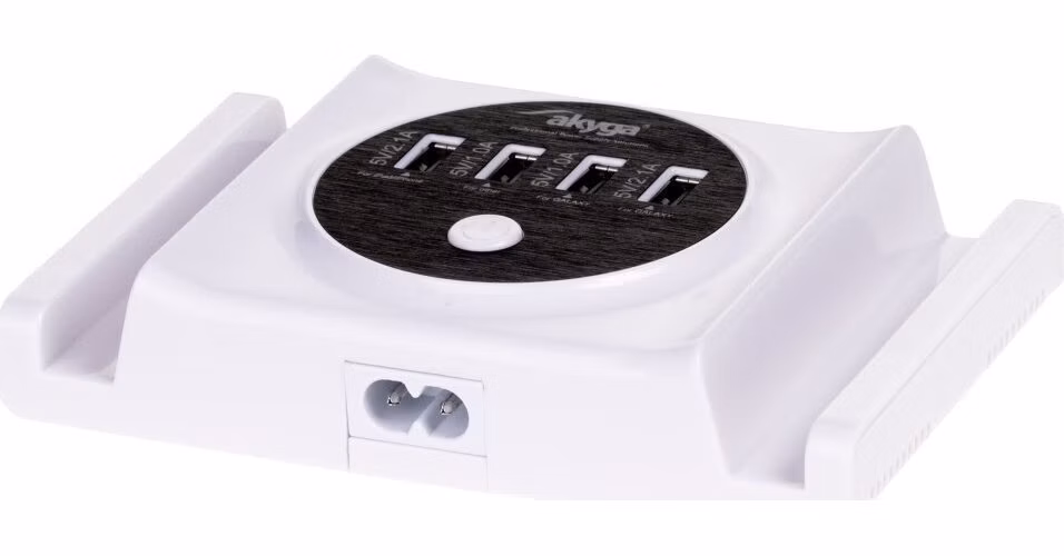 TRX Akyga nabíječka/ 220V/ 4x USB/ 5V/ 3.1A/ neoriginální