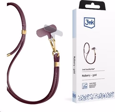 3mk EasyClip Elite Mulberry (gold)