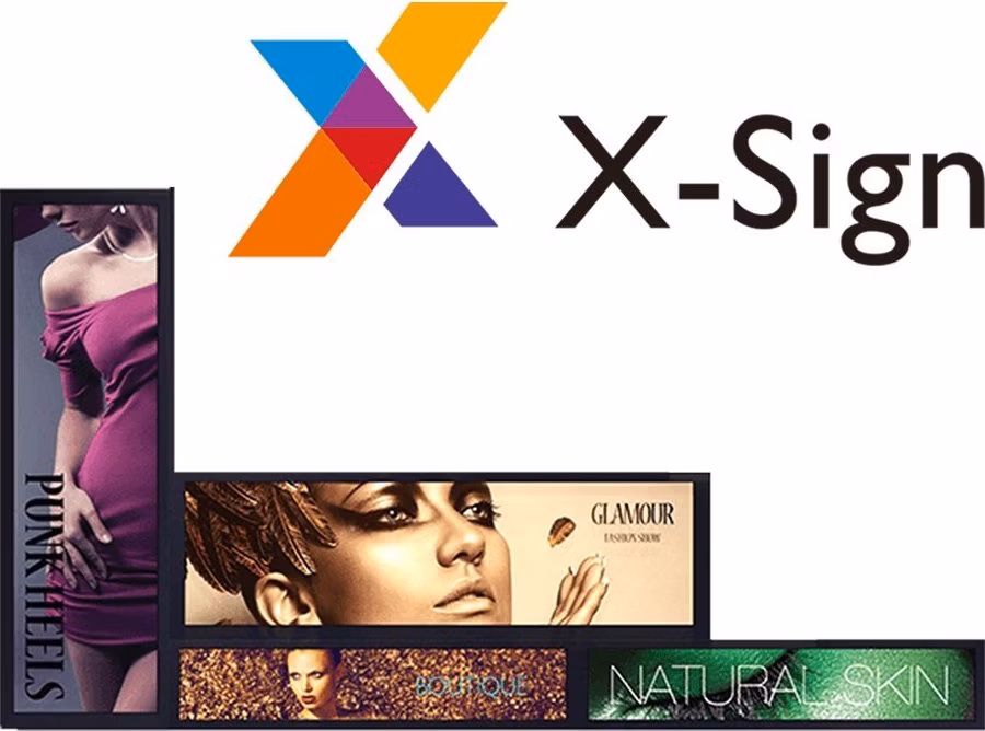 Elektronicky: BENQ X-Sign Premium  software pro displaje digital signage, licence na 5 let