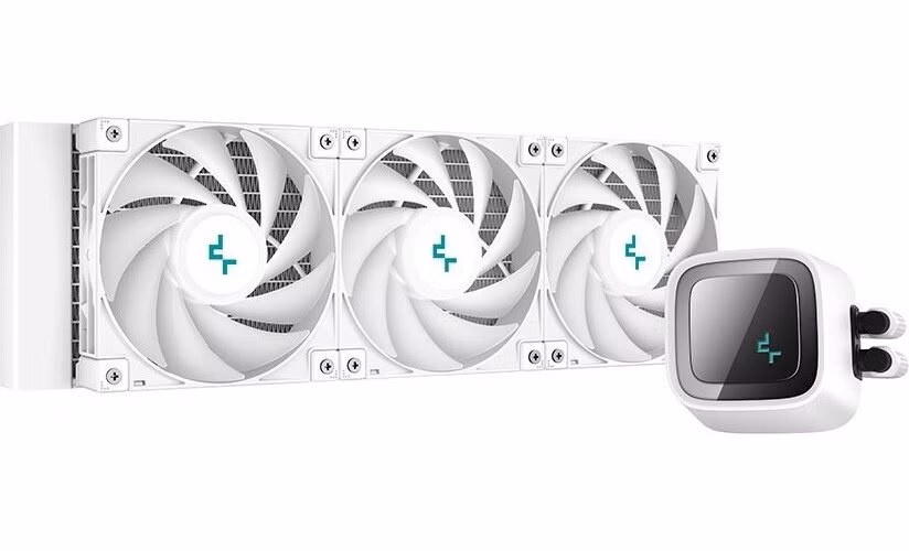 DEEPCOOL vodní chladič LS720 / 3x120 mm fan / ARGB / Intel i AMD / bílý