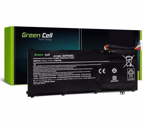 Green Cell Battery AC14A8L AC15B7L for Acer Aspire Nitro V15 VN7-571G VN7-572G VN7-591G VN7-592G i V17 VN7-791G VN7-792G