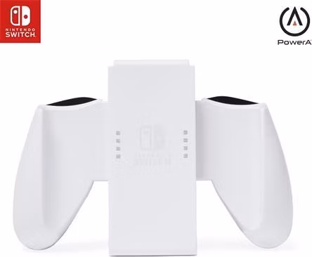 PowerA Držák Joy-Con Comfort pro Nintendo Switch - bílá