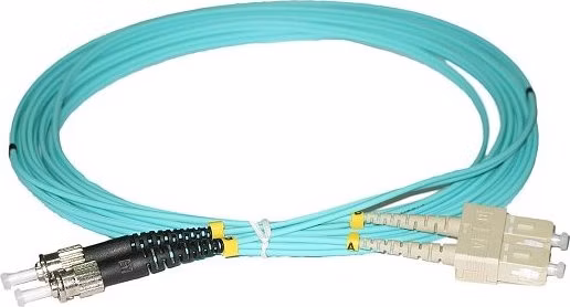 XtendLan FO patch ST-SC 10m 50/125 duplex , OM3, LS0H