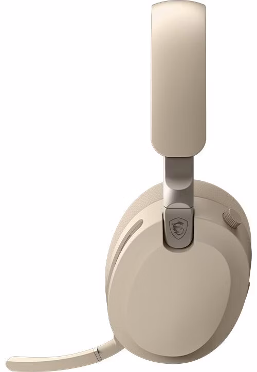 MSI herní headset MAESTRO 500 WIRELESS IVORY/ bezdrátová/ USB-C/ BT5.4/ béžová