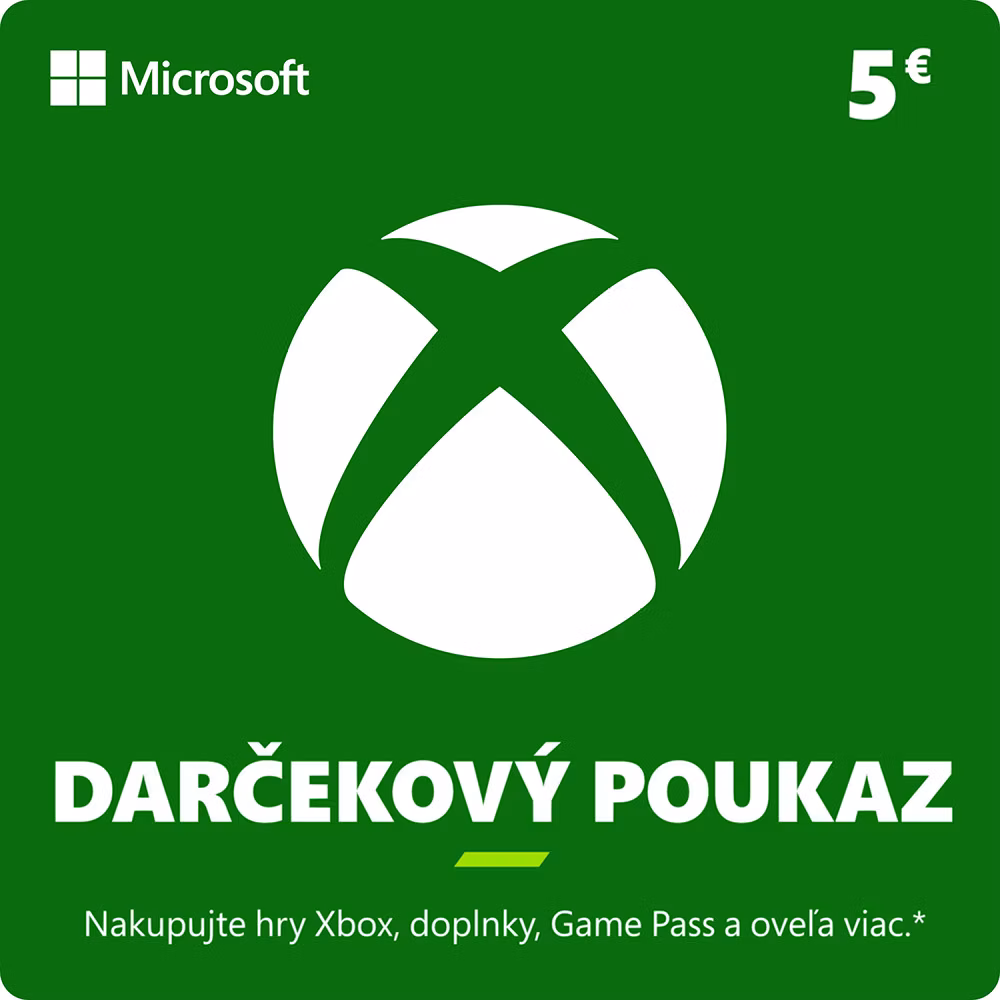 ESD XBOX - Darčeková karta Xbox 5 EUR
