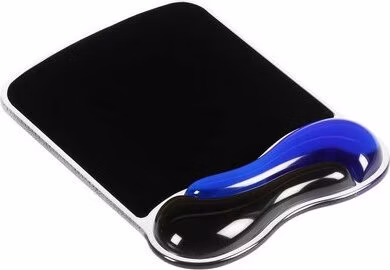 Kensington podložka pod myš Duo Gel Mouse Pad - černo-modrá