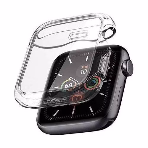 Spigen kryt Ultra Hybrid pre Apple Watch 4/5/6/SE/SE 2 40mm - Crystal Clear