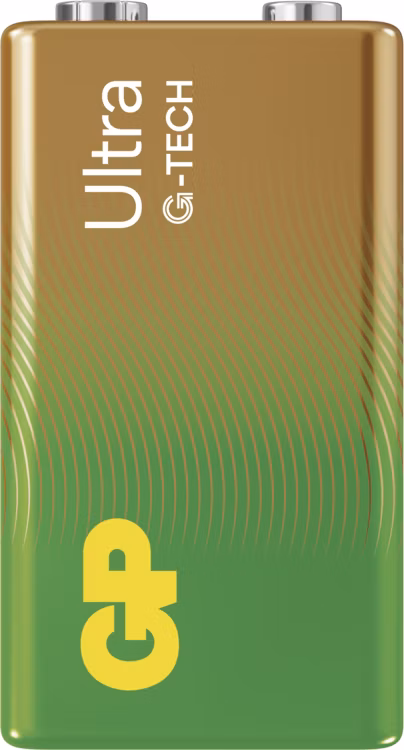 GP Alkalická baterie ULTRA 9V (6LF22) - 1ks