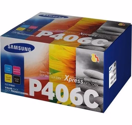HP - Samsung toner CLT-P406C/CMYK/1000/1500 stran/4-pack