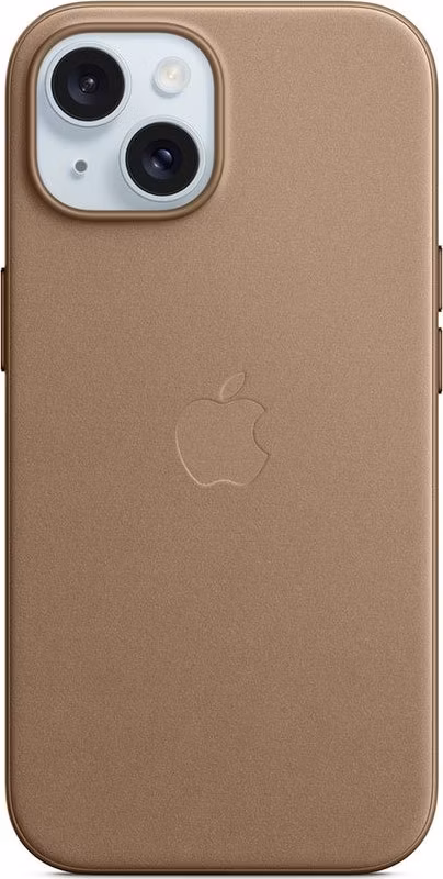 iPhone 15 FineWoven Case with MagSafe - Taupe