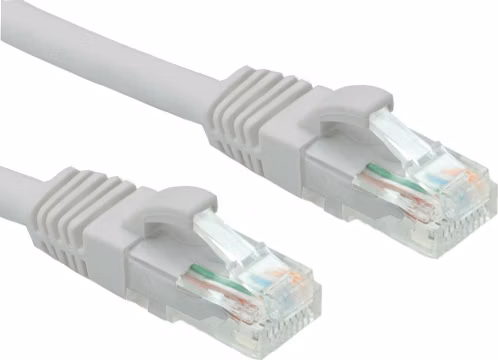 OXnet patch kábel Cat6, UTP - 7m, šedý