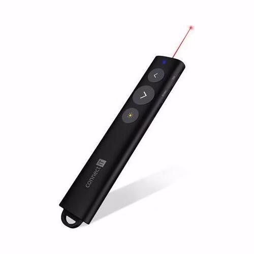 CONNECT IT LaserPoint laserové ukazovátko rechargeable ČERNÉ