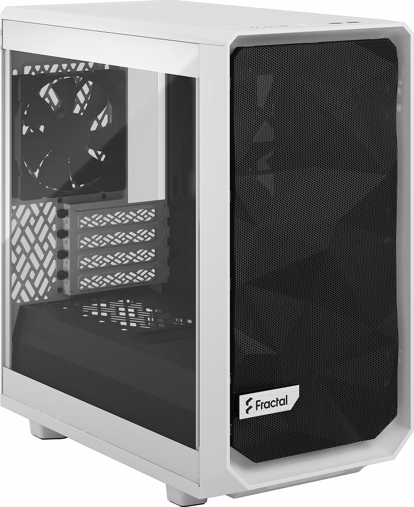 Fractal Design Meshify 2 Mini White TG Clear Tint/Micro ATX/Transpar./Bílá