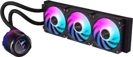 GIGABYTE vodní chladič AORUS WATERFORCE X II 360 120mm ARGB, LCD displej