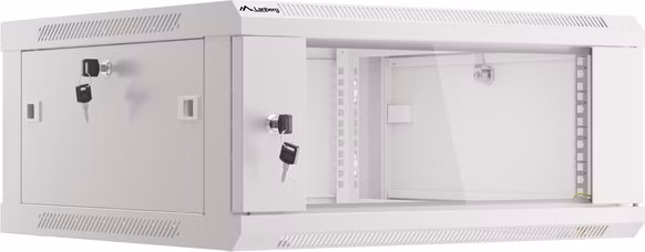 LANBERG RACKOVÁ SKŘÍŇ 19" PRO MONTÁŽ NA STĚNU 4U/600X600 (v rozloženém stavu) V2 ŠEDÁ