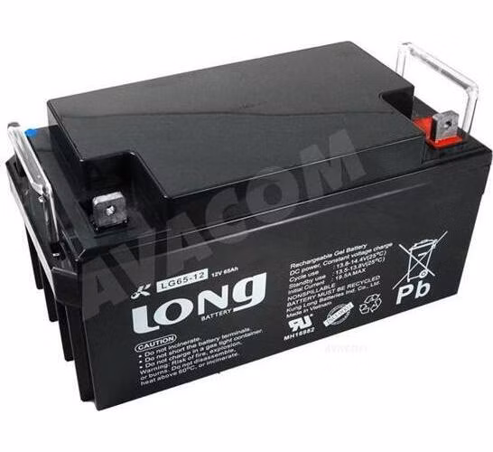 AVACOM Long Baterie 12V 65Ah olověný akumulátor DeepCycle GEL F4