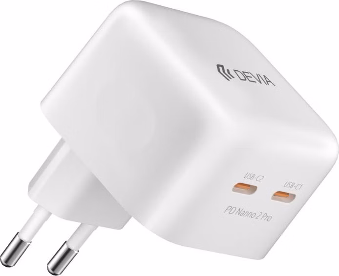 Devia sieťová nabíjačka Extreme Speed GaN PD Quick Charger 45W - White