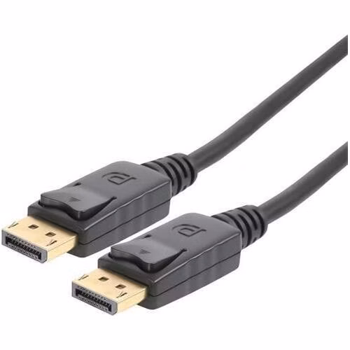PremiumCord DisplayPort 2.0 přípojný kabel M/M, zlacené konektory, 0,5m